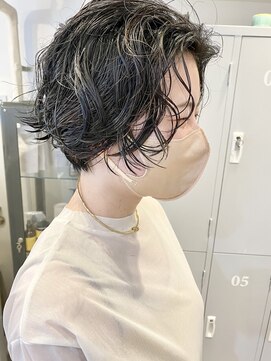 ベンジー 名駅店(benji) 【benji】ハンサムショート×パーマ◎パーマ/ショート