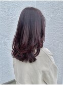 ミディアムレイヤー×ラベンダーピンク土橋2
