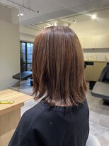 ソイクフ 四条大宮店(SOY-KUFU)&nbsp;大人可愛い◎20代30代40代シアーカラーセミディ外はねカール