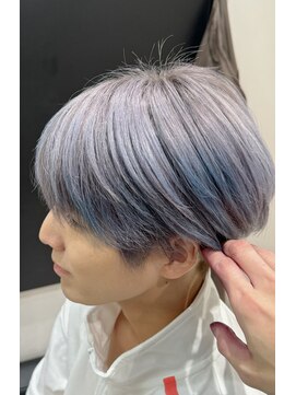 ジエクト 本店(The Ect) ○メンズ/ハイトーン/ブルーシルバー