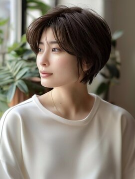 アルトリスト(Altruist Aging×HAIR&SPA) ☆イメチェンピンクベージュアンブレラカラー前髪クールショート