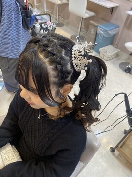 プーペ(pupe) あみカチュサイドポニー