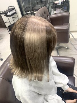 グラッジ 池袋(GLADGE) クッキーカラー、ブリーチカラー