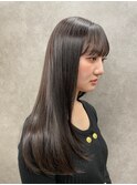 チャコールグレージュ×髪質改善TOKIOハイパー