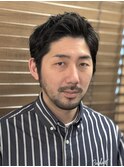 大人の男のダウンパーマ、アイロンパーマ
