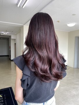 エレノア 自由が丘店(Eleanor) ピンクブラウン/透明感カラー/艶髪カラー/暗髪カラー