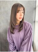 20代30代40代　ミセス透明感小顔くびれレイヤーロング＃942
