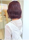 春ピンク×波ウェーブ