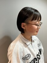 フープ 川越(hoop)&nbsp;ツーブロックなボブ