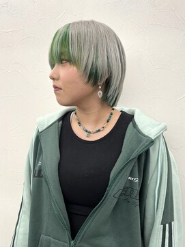 ソソ(soso) ホワイトグレージュ/ブリーチカラー/チェリーブラウン/横浜