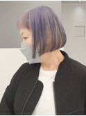 ペールパープル/ブリーチカラー