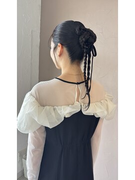 スプ(supu) アレンジ・ ヘアセット ・タイトアレンジ