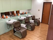 アッシュヘアー(ASH HAIR)の雰囲気(サイドシャンプーでリラックスタイム♪)