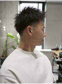 MEN'S/スパイキーショート×フェード/