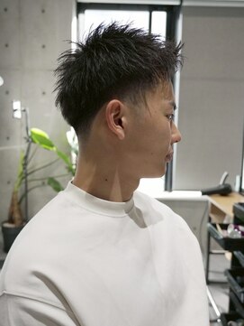 メッツ 原宿(METS) MEN'S/スパイキーショート×フェード/