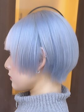 ミーム 原宿 表参道(meme) ブリーチ2回ホワイトカラーケアブリーチホワイトブリーチカラー