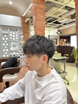 メンズサロンバムオム 名古屋栄店(MEN’S SALON BAMM HOMME) パーマを活かした爽やかマッシュ！