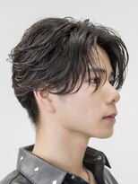 テクト バイアッシュ 吉祥寺店(Tect by Ash)&nbsp;フェザーパーマセンターパート毛流れフェザーショート吉祥寺