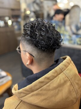 ラムール 宮城リョータ風ハードパーマ