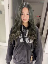 ジーナリア(Xena ria)&nbsp;《袴田》グリーンのグラデーションcolor