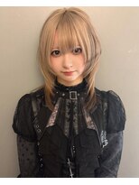 ハコ プラス(HACO+)&nbsp;【Haco+】Makoto_ウルフカット_ダブルカラー