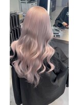 シェノン 表参道(CHAINON)&nbsp;【nana】ホワイトピンク 羽エクステ ケラチントリートメント