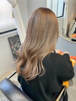 チャプター 問屋町(chapter)&nbsp;髪質改善トリートメントミルクティベージュ韓国ヘアダブルカラー