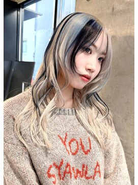 ソル ジングウマエ(SOL JINGUMAE) ホワイト×ネイビーローライト