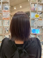 アシャ ヘアー ソリューション 神戸店(asha hair solution)&nbsp;イメチェン/ピンクベージュ/アンブレラカラー/前髪/摂津本山