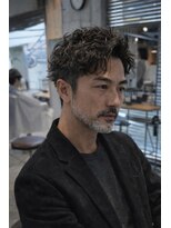 ベル 表参道店(Belle) 《30代.40代男性へ。大人のメンズパーマ》フェザーパーマ/好感度
