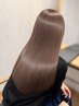 ◎人気◎ブリーチなしWカラーで透明感UP