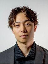 オールデイハローズ(ALL DAY HELLO'S)&nbsp;メンズこなれウェットなセンターパート♯39京都河原町