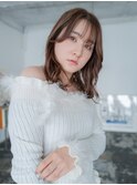 モテ系セミロングスタイル