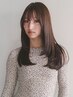 【学生にも人気|お手頃】 カット+カラー+シールエクステ80枚