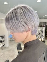 サニー 西中島店(sunny.) メンズマッシュ/シルバー/グレージュカラー/コンマヘア