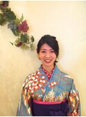 編み込み崩し