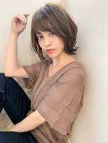 マリアバイアフロート(Maria by AFLOAT)&nbsp;小顔にみせるダブルバング ブランジュショート