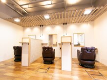 チアー ヘアリラクゼーション 富雄店(cheer HAIR RELAXATION)の雰囲気（全て半個室空間でソーシャルディスタンス！[髪質改善/縮毛矯正]）