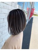 バレイヤージュカラー
