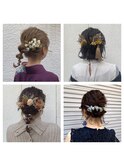大切な日のヘアセット