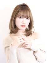 【20代/30代/40代/50代に人気】ミディアムレイヤーボブ