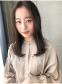 【20代・新社会人】小顔カット×黒髪×透明感イルミナカラー2