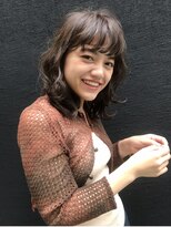 ラレイ(Lalei)&nbsp;＊ミディアムヘア クラシカルウェーブ 辻幸奈