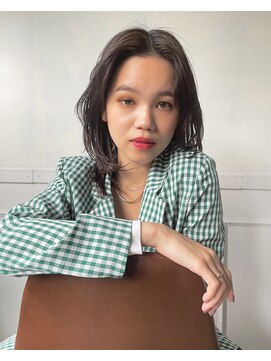 ロフティー 清澄白河(LOFTY) センターパート/ミディアム/韓国/髪質改善/清澄白河/森下/住吉