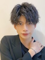 フィフス(fifth) 波巻きツイストスパイラルパーマツーブロック刈り上げ