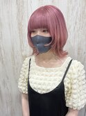 #ショートウルフ×ぴんく