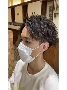 ラズリーヘアー(LAZLY HAIR) ツーブロックショートレイヤー×ツイストスパイラル