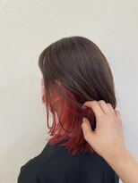 アップル(APPLE)&nbsp;インナーカラー☆レッド