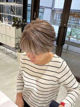 ステアケース 武蔵小杉店(stair:case) ハイライトローライト白髪を染めない白髪染め武蔵小杉