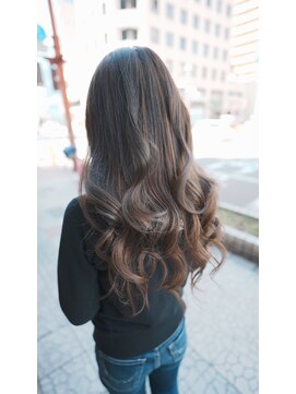 ボアップ 京橋店(boappu) #プルエクステ#アッシュブラウン#イルミナカラー